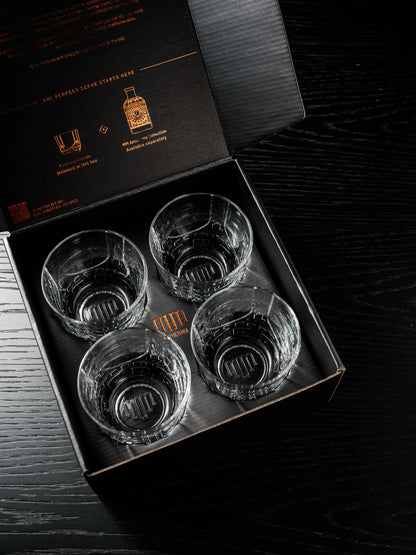 Exclusive Glass Collection - 4 stuks